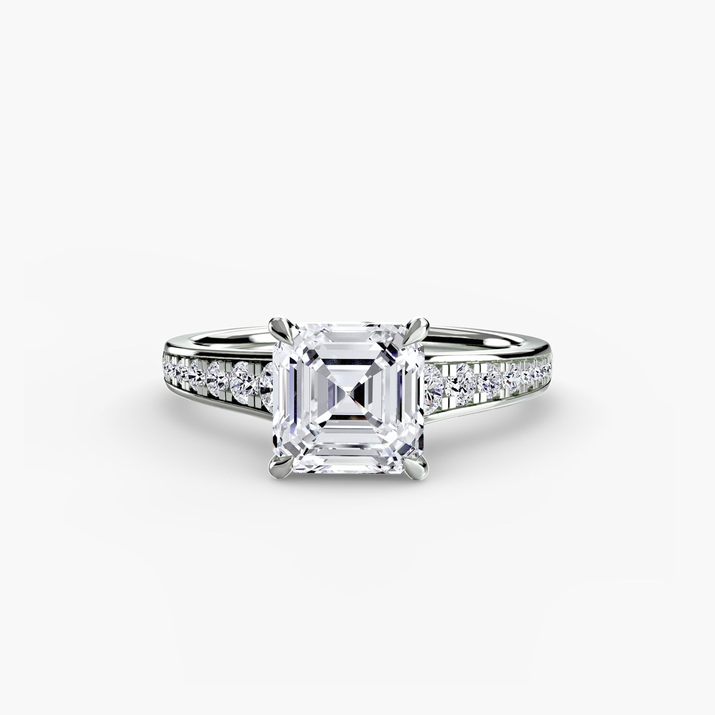 solitaire with pavé 7