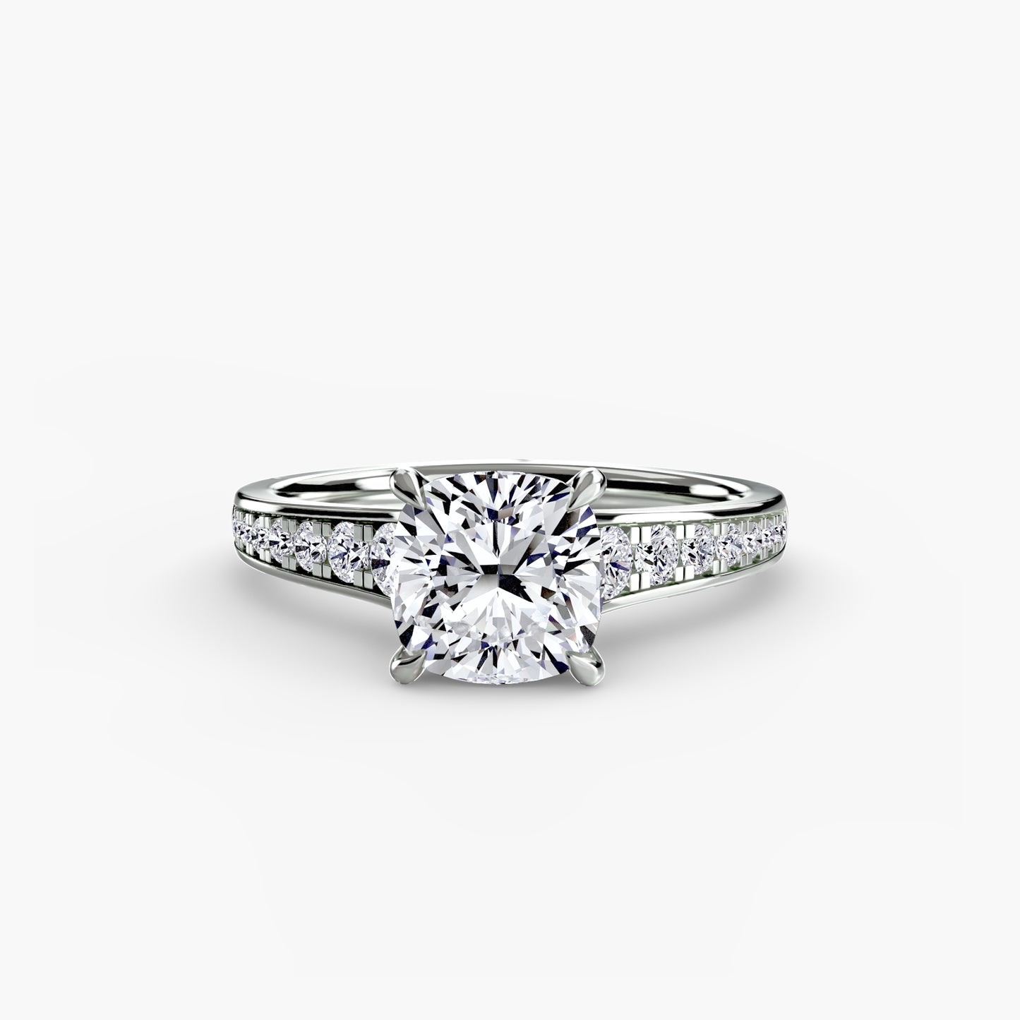 solitaire with pavé 7