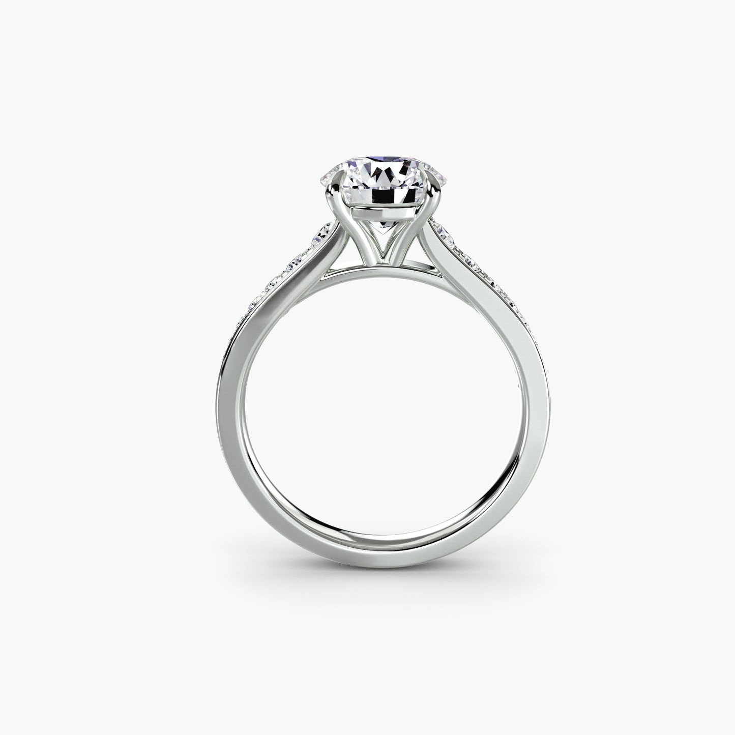 solitaire with pavé 7