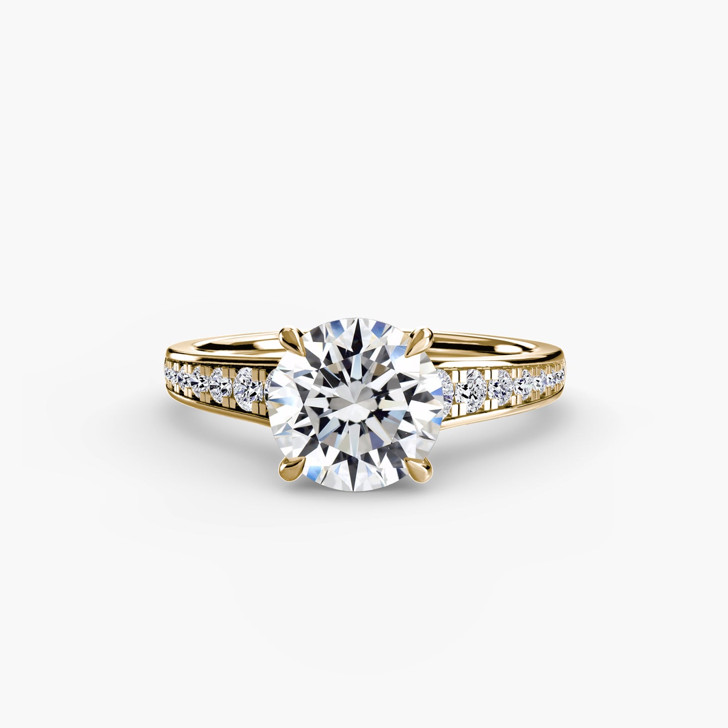 solitaire with pavé 7