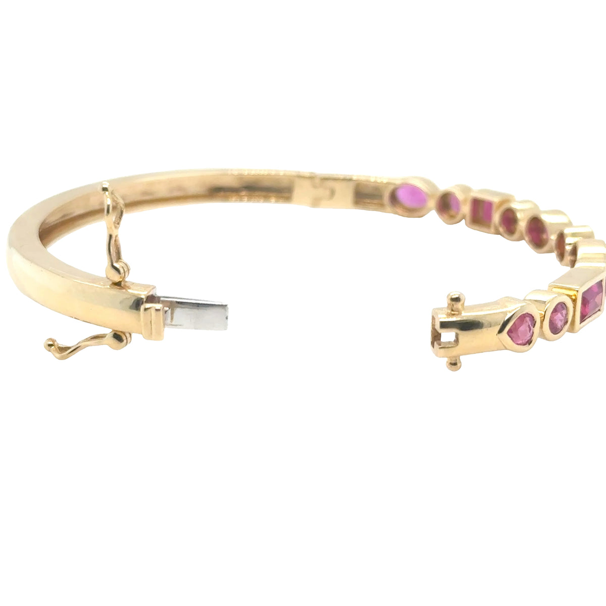 pink sapphire everlove bangle
