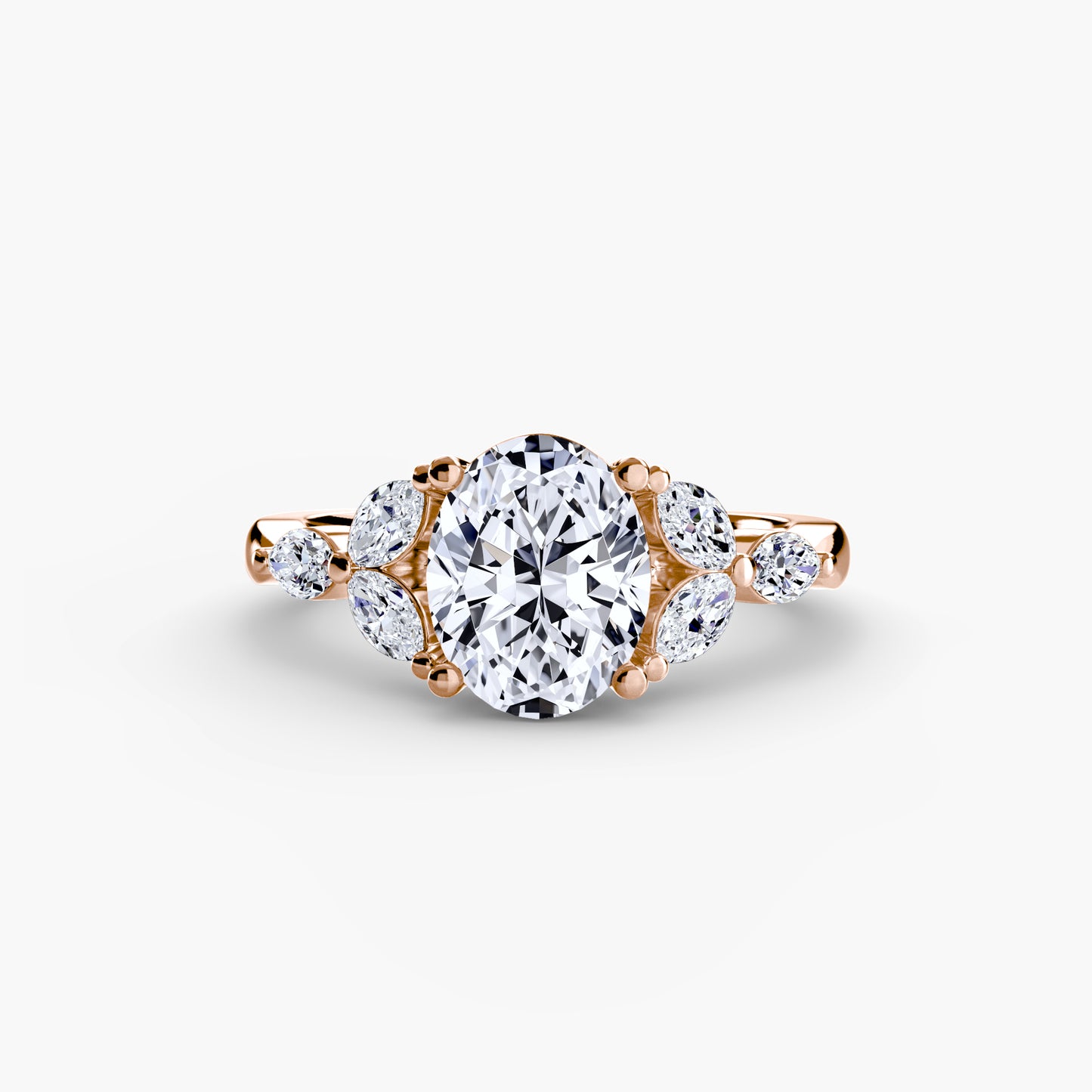 the shoulder cluster ring