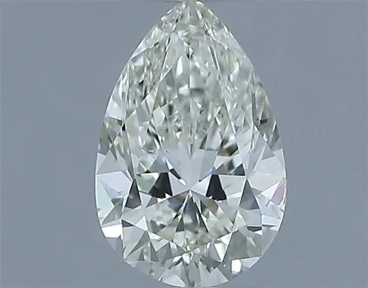 0.50ct pear natural diamond (colour i, clarity vs2, cut ex, igi certified)