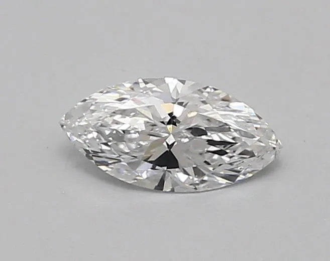 0.51ct marquise lab grown diamond (colour f, clarity vs2, igi certified)
