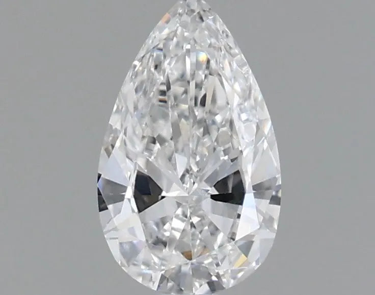 0.51ct pear lab grown diamond (colour d, clarity vs1, igi certified)