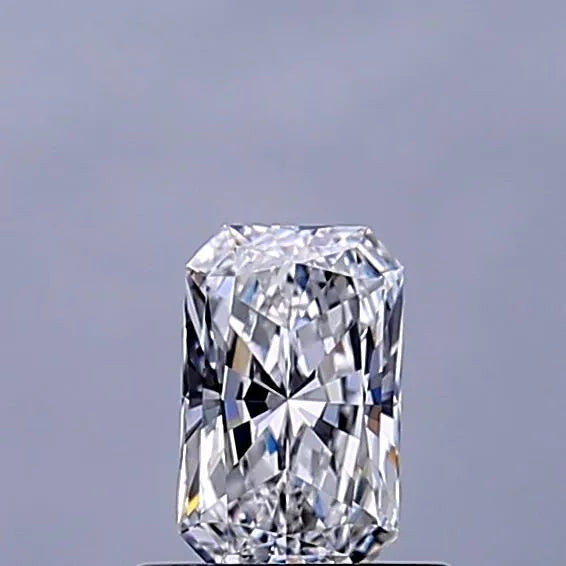 0.51ct radiant lab grown diamond (colour d, clarity vvs2, igi certified)