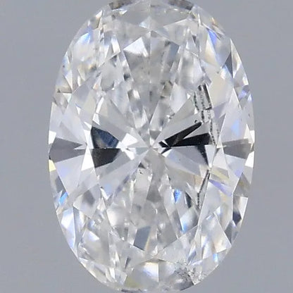 0.52ct Oval Lab Grown Diamond (Colour E, Clarity VS2, IGI Certified)
