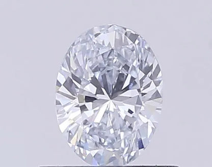 0.52ct Oval Lab Grown Diamond (Colour H, Clarity VVS2, IGI Certified)