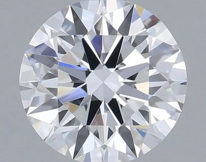 0.53ct Round Lab Grown Diamond (Colour E, Clarity VVS2, Cut ID, IGI Certified)