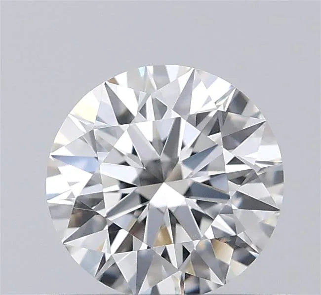 0.53ct round natural diamond (colour f, clarity vvs1, cut ex, igi certified)