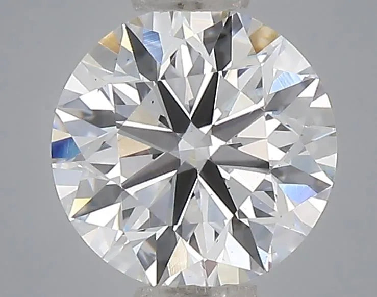 0.54ct round lab grown diamond (colour d, clarity vs2, cut ex, igi certified)