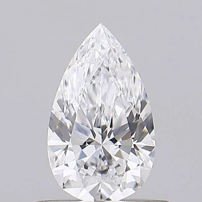 0.55ct Pear Lab Grown Diamond (Colour D, Clarity IF, Cut EX, IGI Certified)