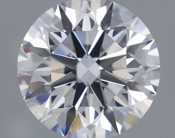 0.58ct round lab grown diamond (colour e, clarity vvs2, cut id, igi certified)