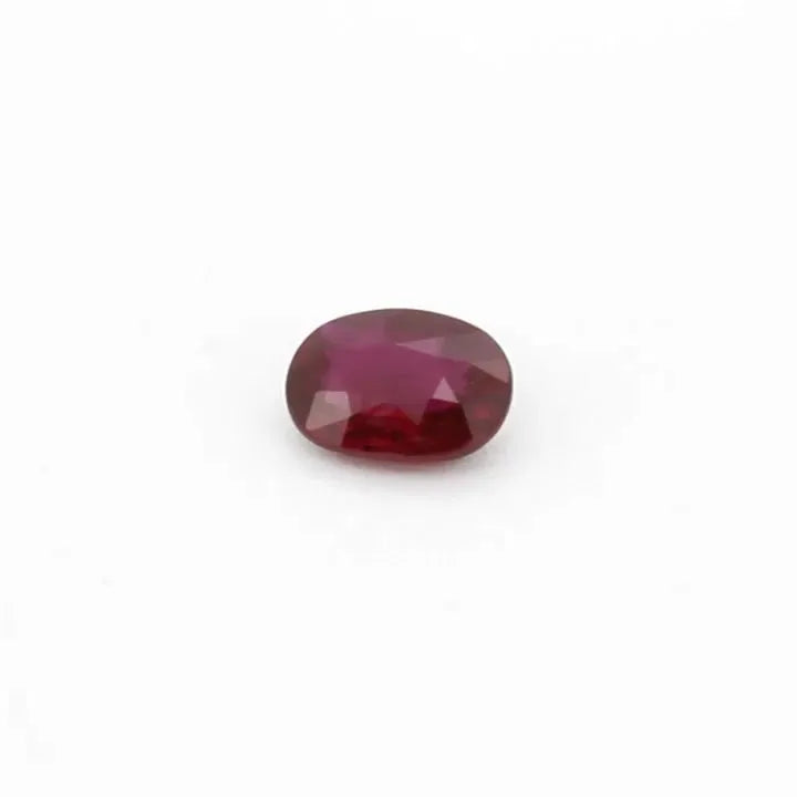 0.59ct Oval Natural Ruby (Colour Red, Clarity Slightly Included, Cut Faceted)
