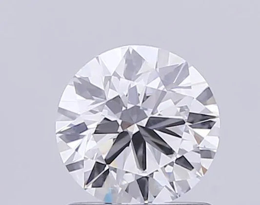 0.90ct Round Lab Grown Diamond (Colour E, Clarity VVS2, Cut ID, IGI Certified)