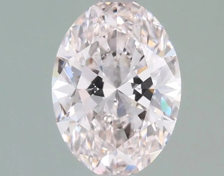 0.92ct oval lab grown diamond (colour h, clarity vvs2, igi certified)