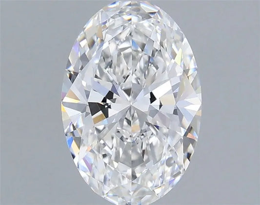 0.93ct Oval Lab Grown Diamond (Colour E, Clarity VVS2, IGI Certified)