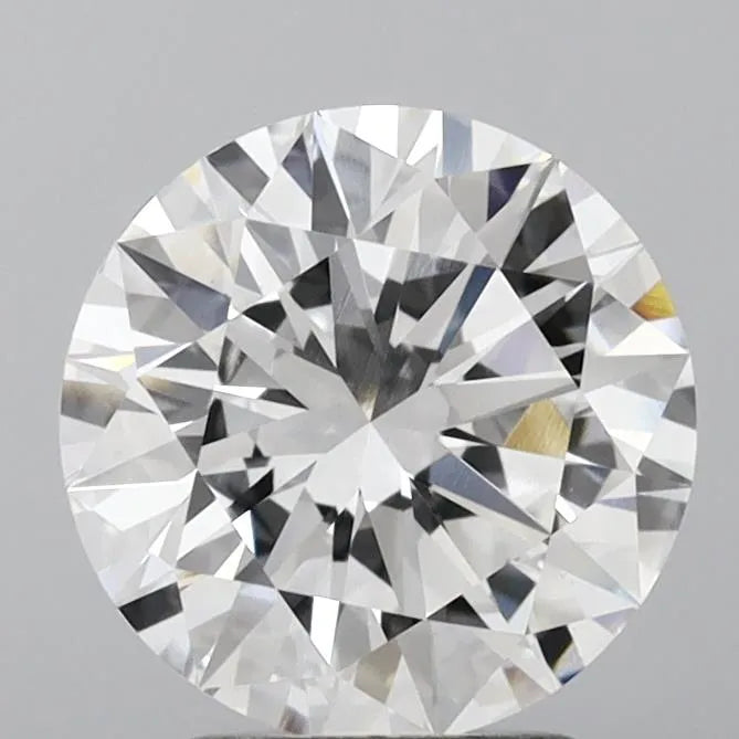 2.61 carats round diamond