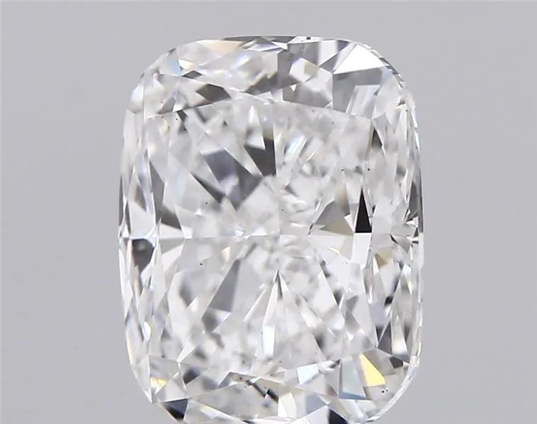 4.05 carats cushion brilliant diamond