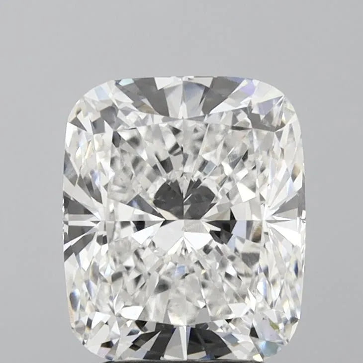 3.21 carats cushion brilliant diamond