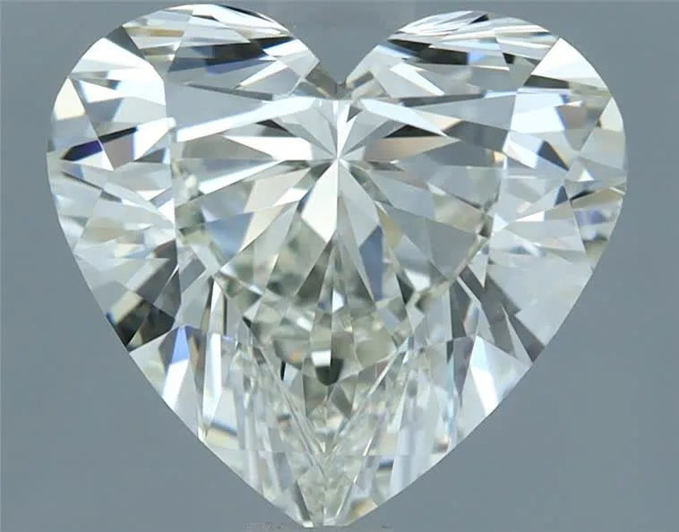 2.03 carats heart diamond