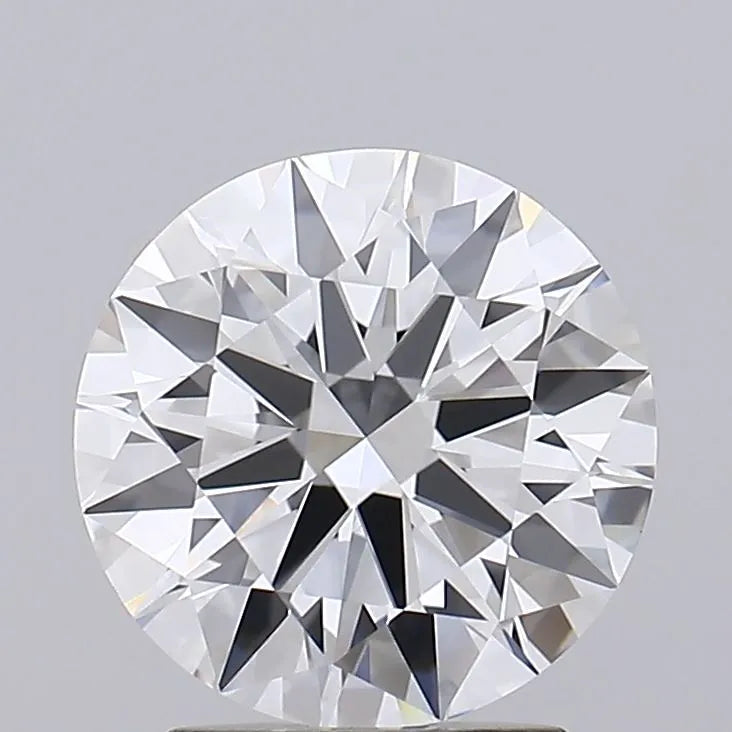 2.33ct round lab grown diamond (colour d, clarity if, cut id, igi certified)