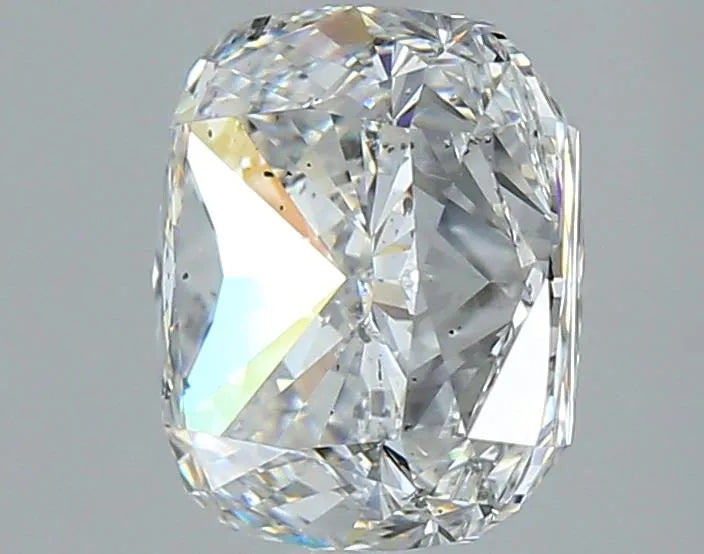 4.07 carats cushion brilliant diamond