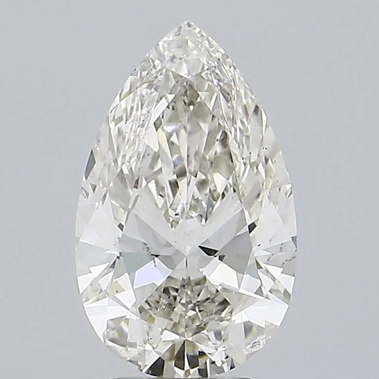 3.82 Carats PEAR Diamond