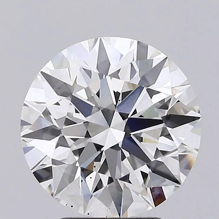 4.34 carats round diamond