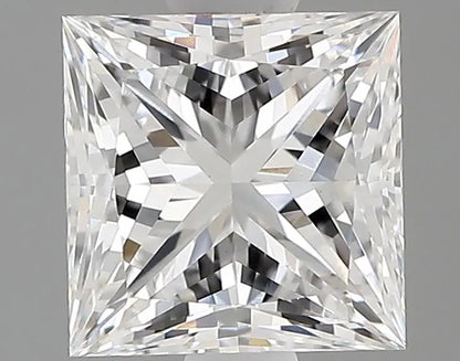 1.00ct Princess Lab Grown Diamond (Colour E, Clarity VVS2, Cut EX, IGI Certified)