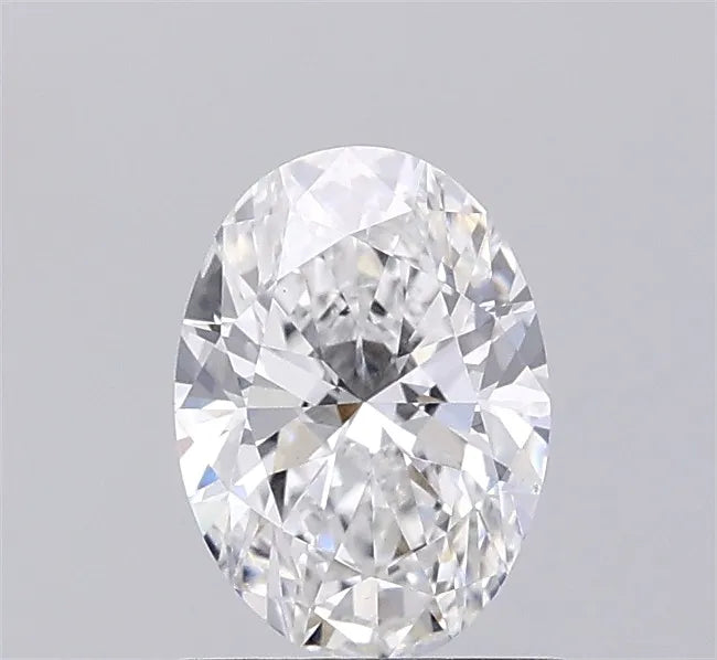 1.01ct oval lab grown diamond (colour e, clarity vvs2, igi certified)