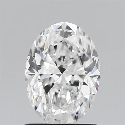 1.01ct Oval Natural Diamond (Colour D, Clarity VVS2, GIA Certified)