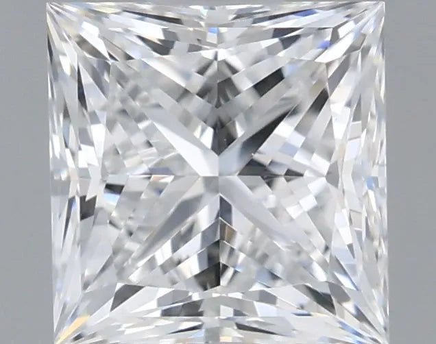 1.05ct princess lab grown diamond (colour e, clarity vvs2, igi certified)