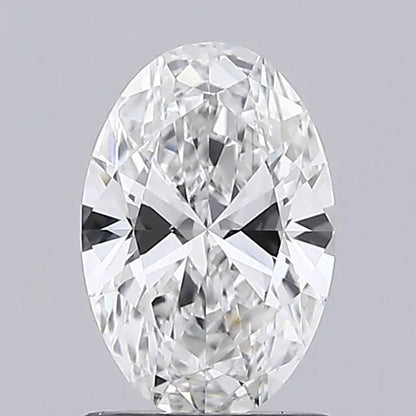 1.10ct Oval Lab Grown Diamond (Colour E, Clarity VVS2, IGI Certified)
