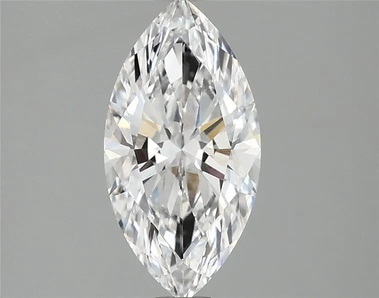 1.38ct marquise lab grown diamond (colour d, clarity vvs2, igi certified)