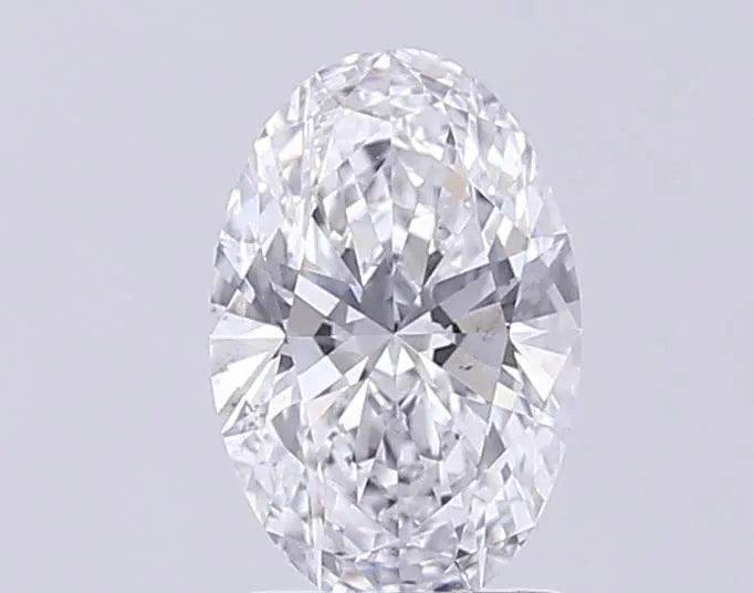 1.41ct oval lab grown diamond (colour e, clarity vvs2, igi certified)