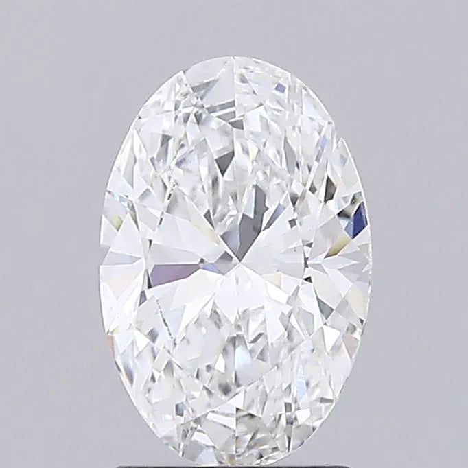 1.50ct Oval Lab Grown Diamond (Colour E, Clarity VVS2, IGI Certified)