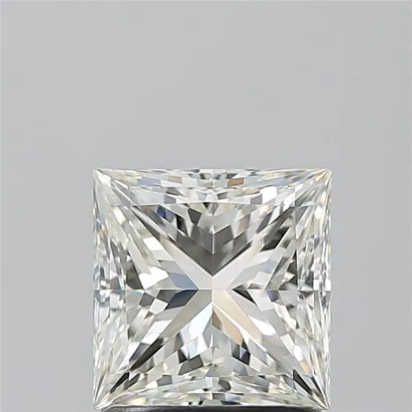 1.50ct princess natural diamond (colour i, clarity vs1, cut vg, igi certified)