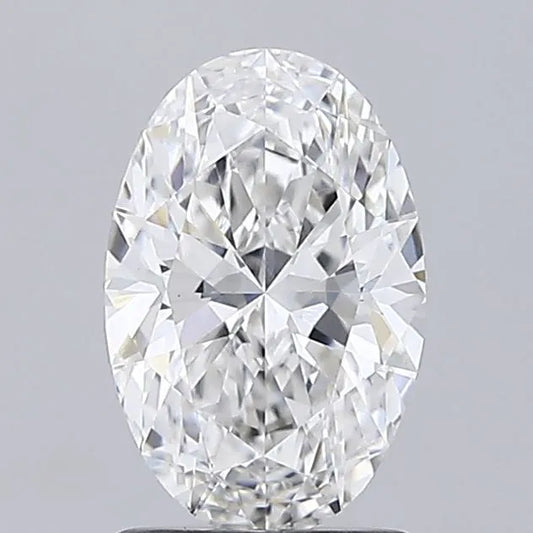 1.52ct Oval Lab Grown Diamond (Colour E, Clarity VVS2, IGI Certified)