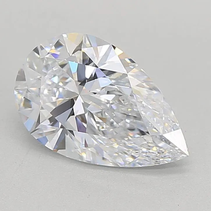 1.53ct pear lab grown diamond (colour e, clarity if, igi certified)