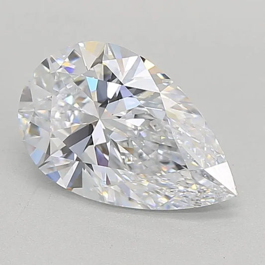 1.53ct Pear Lab Grown Diamond (Colour E, Clarity IF, IGI Certified)