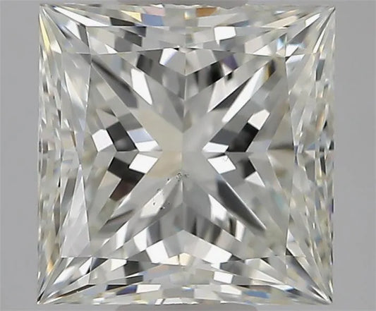 1.53ct Princess Natural Diamond (Colour I, Clarity VS2, GIA Certified)