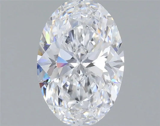 1.54ct Oval Lab Grown Diamond (Colour E, Clarity VVS2, IGI Certified)