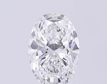 1.55ct Oval Lab Grown Diamond (Colour E, Clarity VS2, IGI Certified)
