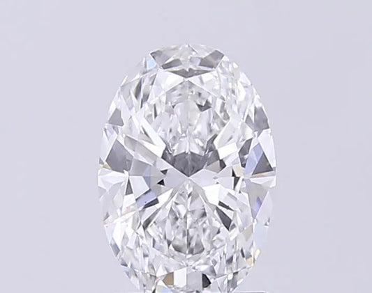 1.55ct Oval Lab Grown Diamond (Colour E, Clarity VS2, IGI Certified)