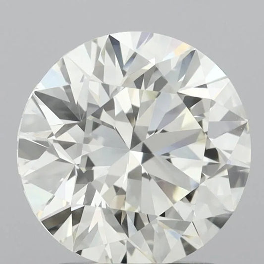 1.70ct Round Natural Diamond (Colour I, Clarity VVS2, Cut EX, IGI Certified)