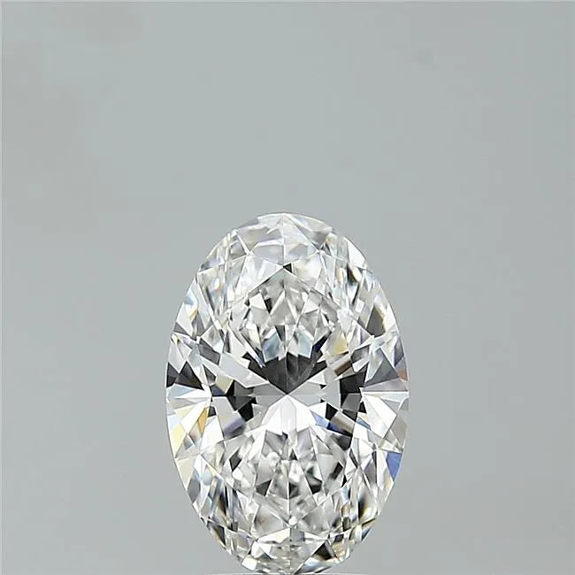 1.81ct oval lab grown diamond (colour e, clarity vvs2, igi certified)