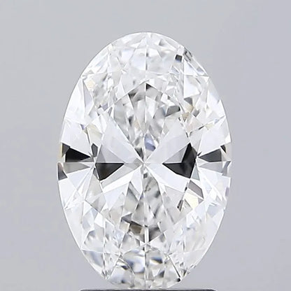 1.96ct Oval Lab Grown Diamond (Colour E, Clarity VVS2, IGI Certified)