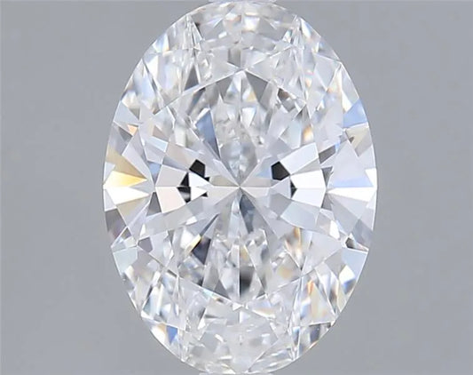 1.97ct Oval Lab Grown Diamond (Colour D, Clarity VVS1, IGI Certified)