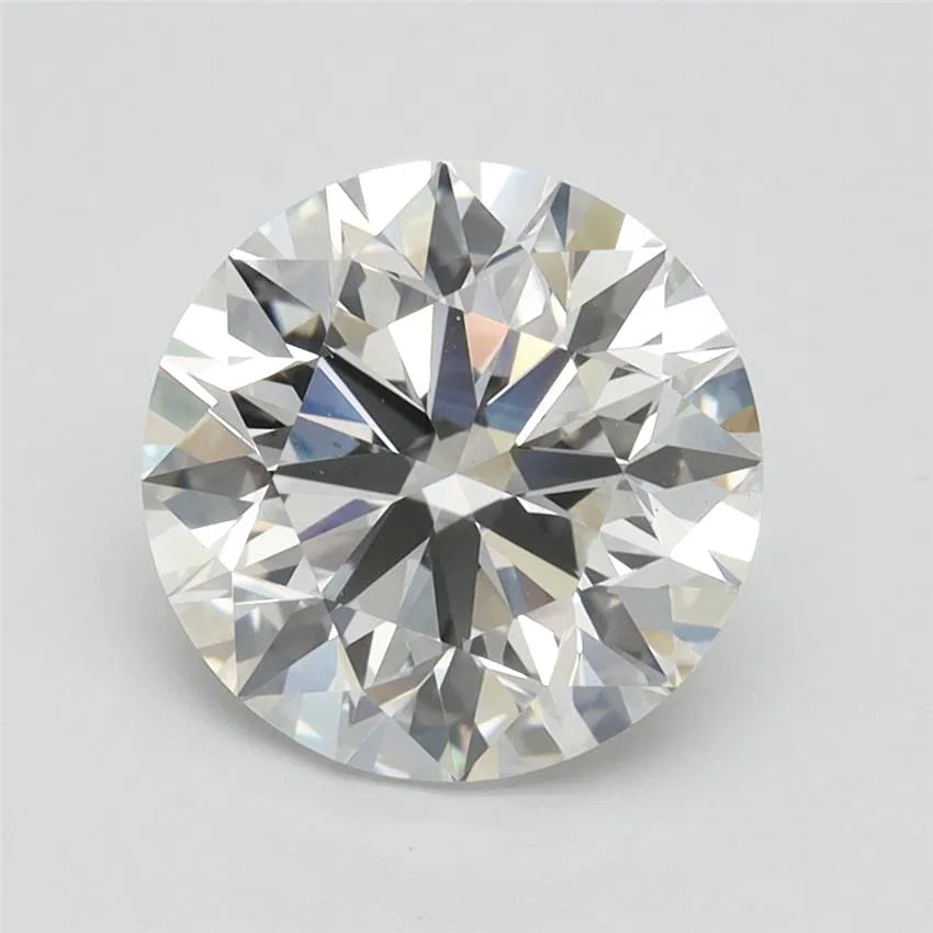 3.22 carats round diamond